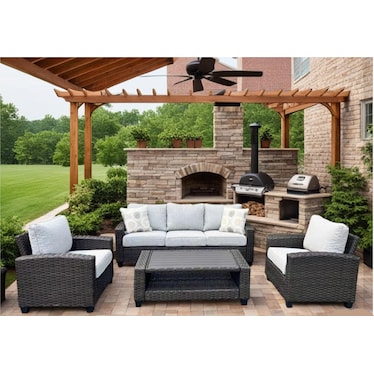 Cenels Island 4 Piece Outdoor Set