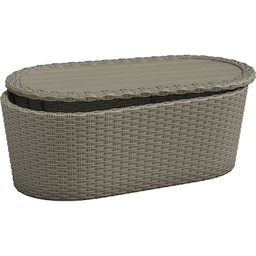 Sophie Outdoor Storage Cocktail Table