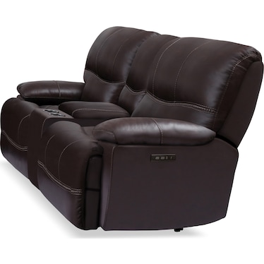 Power Loveseat With Console
