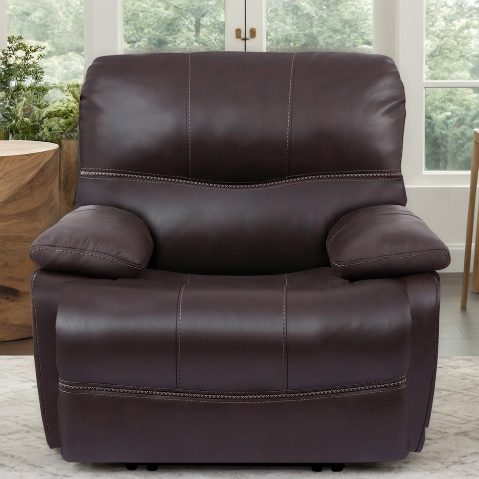  brown recliner   
