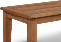 Grande Outdoor Teak Cocktail Table