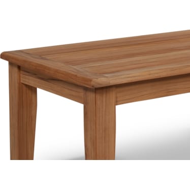 Grande Outdoor Teak Cocktail Table