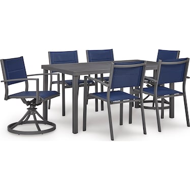 Point Bonita 7 Piece Outdoor Dining Set