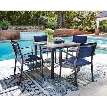 Point Bonita 5 Piece Outdoor Dining Set