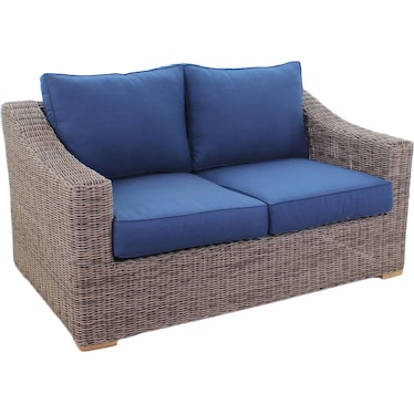 Barbados 4 Piece Outdoor Loveseat Set