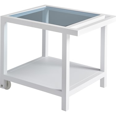 Kilamanjaro Outdoor Serving End Table