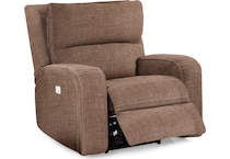  brown recliner   