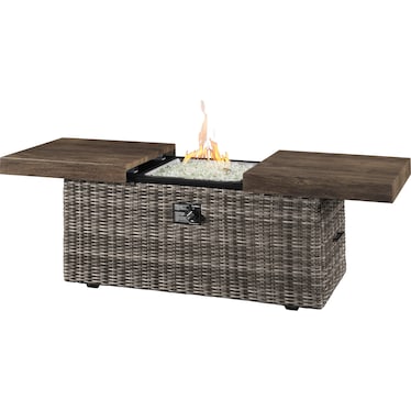 Outdoor Fire Pit With Cover