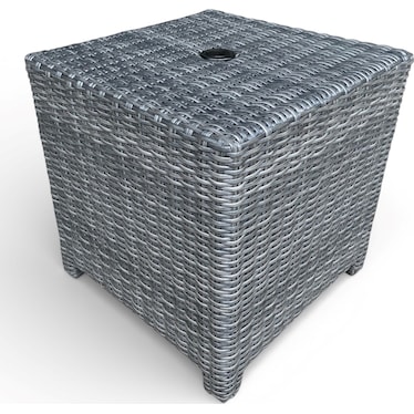 Essex Outdoor Umbrella/End Table