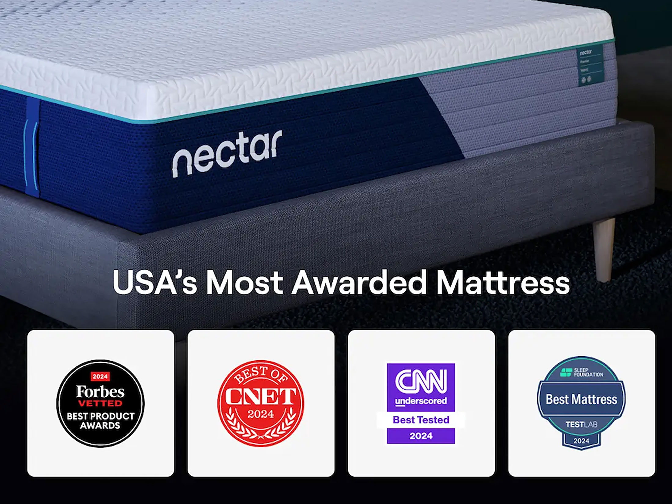 Nectar Hybrid Premier Medium Full Mattress