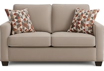cl brown loveseat cl  