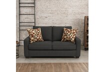 cl gray loveseat cl  