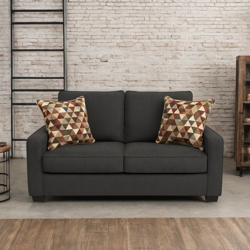 cl gray loveseat cl  
