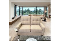 cl gray loveseat cl  