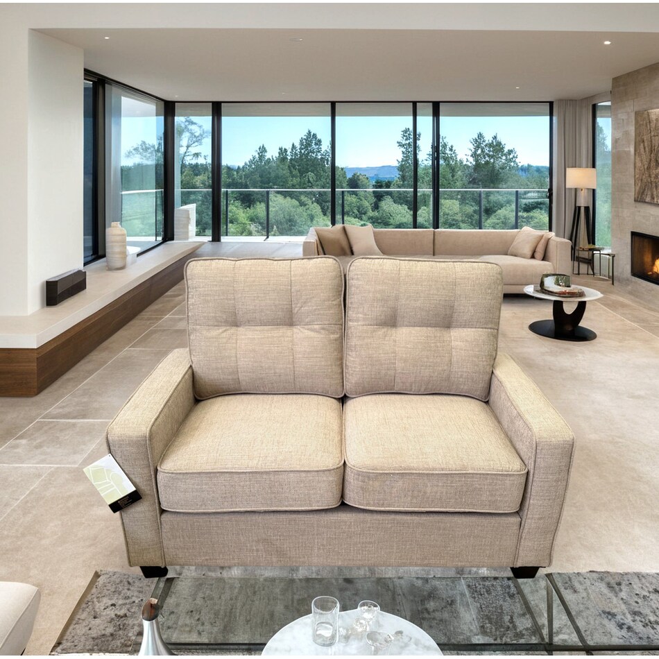 cl gray loveseat cl  