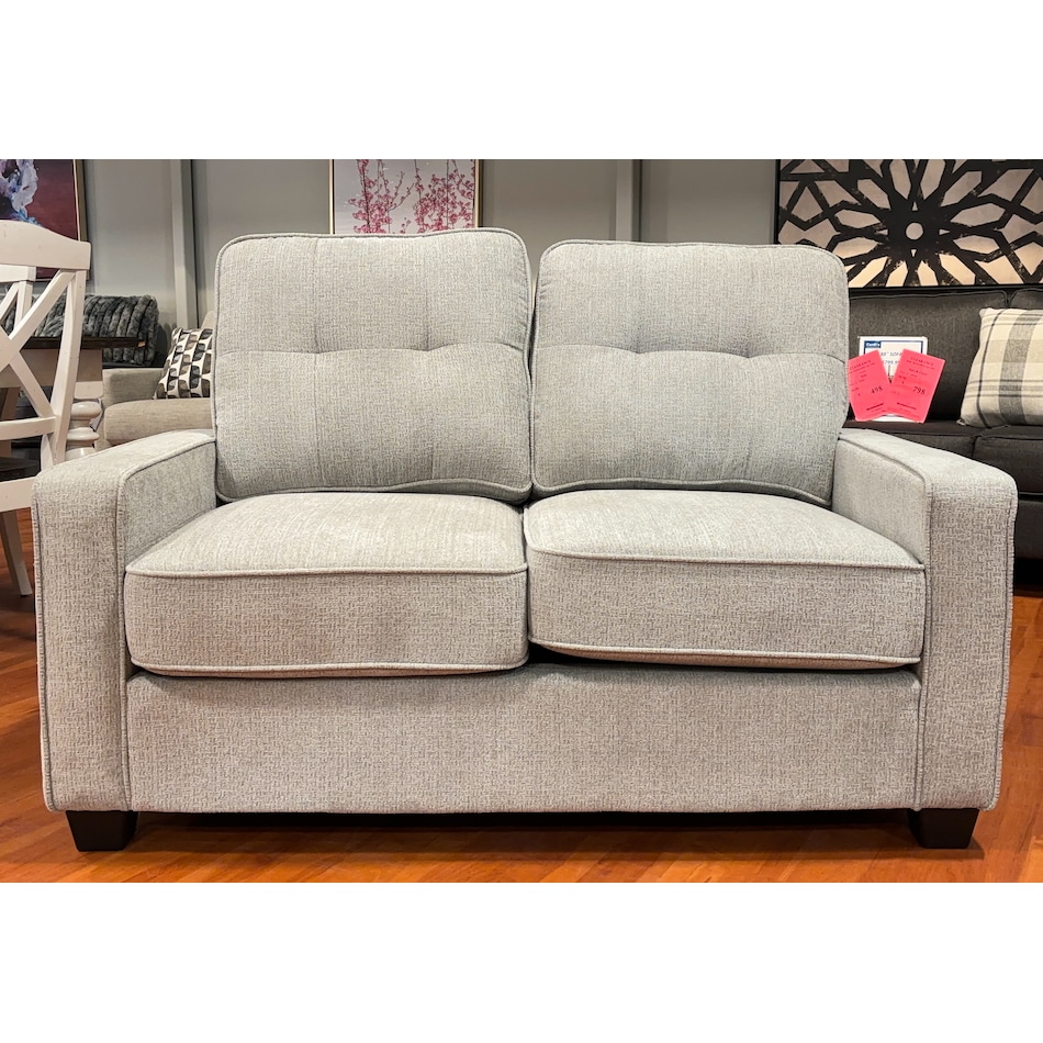 cl gray loveseat cl  