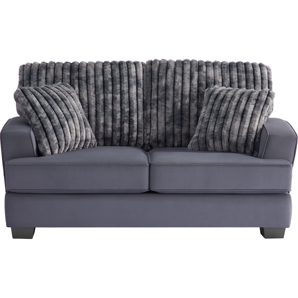 cl gray loveseat cl  