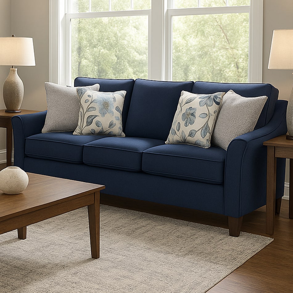 cl blue sofa cl  