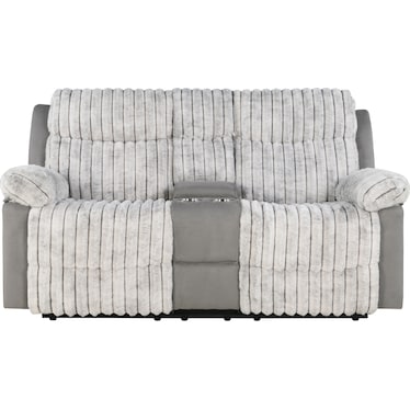 Raksha Reclining Console Loveseat