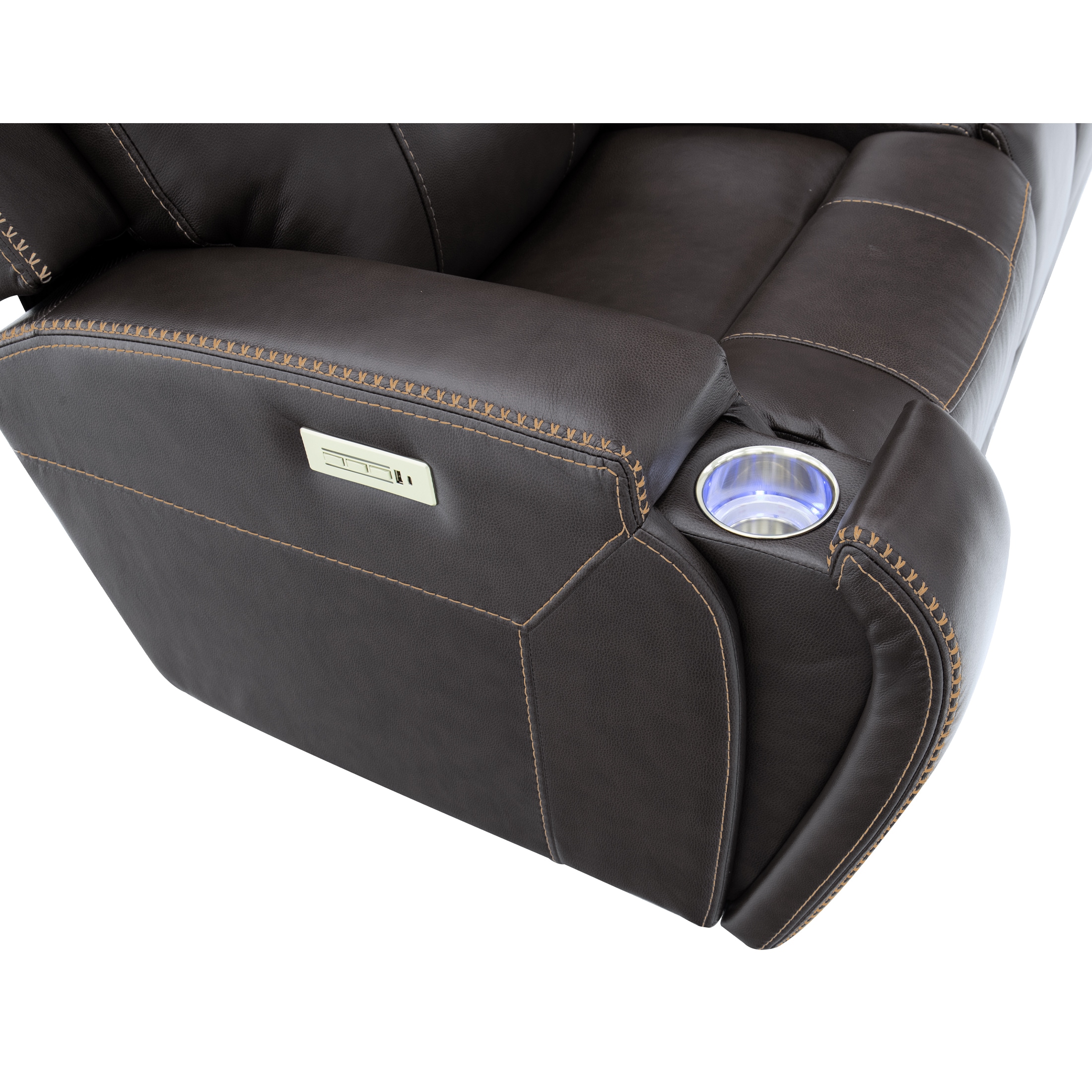 Commander Reclining Loveseat H&M/Sound