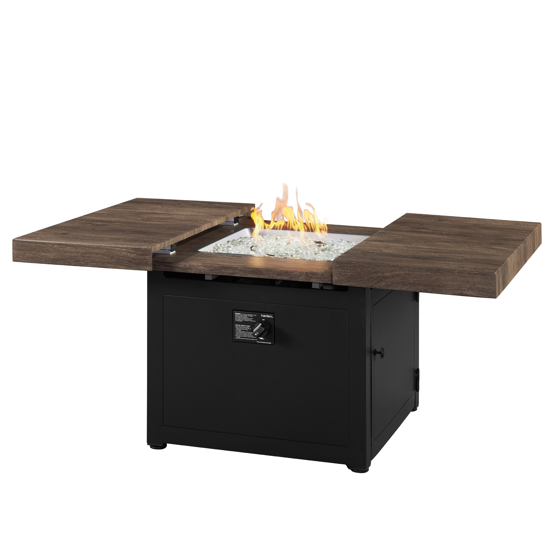 Taric Outdoor Slide Top Fire Pit