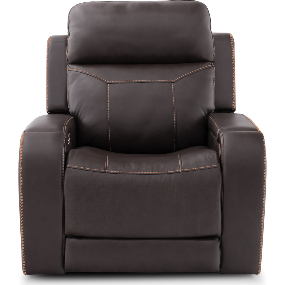  brown recliner   