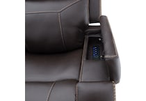  brown recliner   