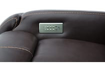  brown recliner   