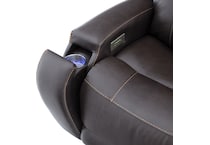  brown recliner   