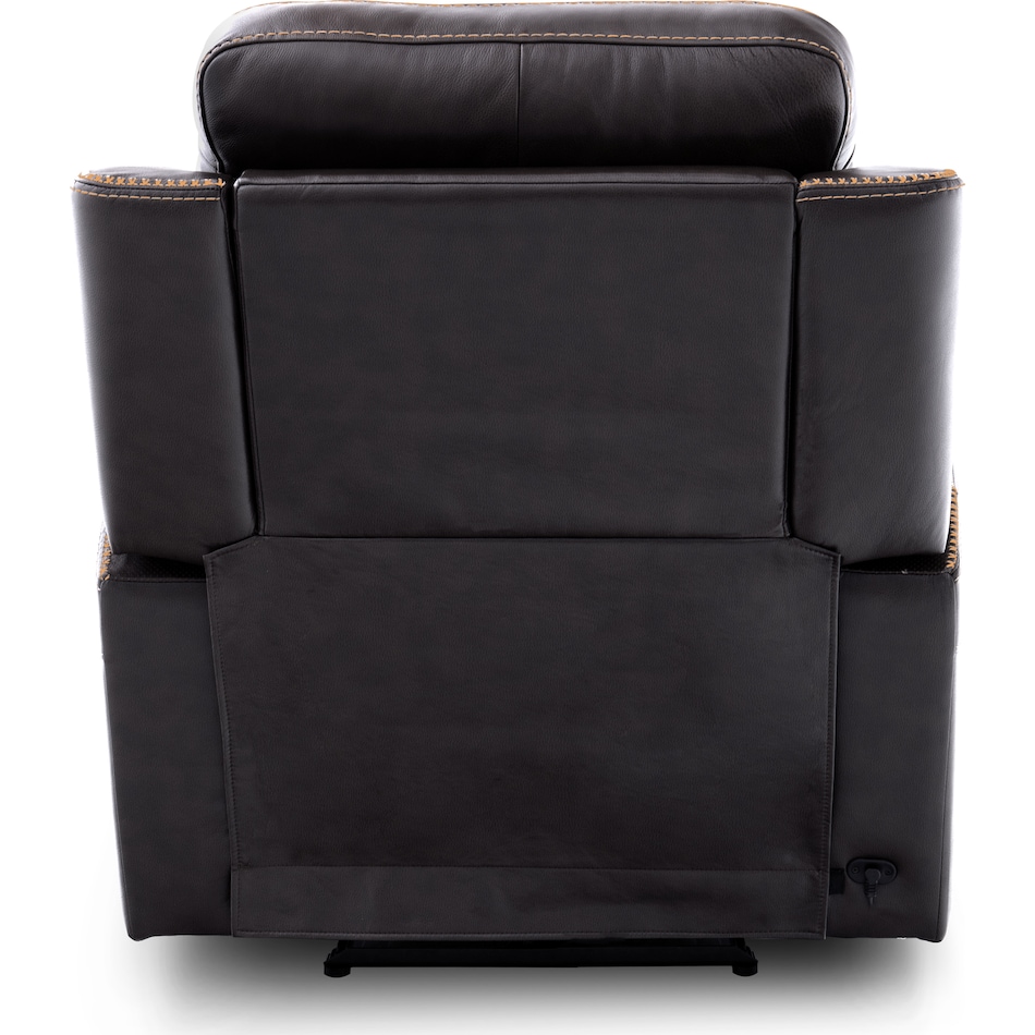  brown recliner   