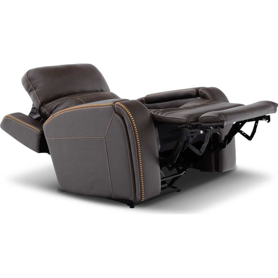  brown recliner   