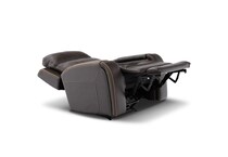  brown recliner   