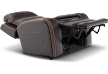 brown recliner   