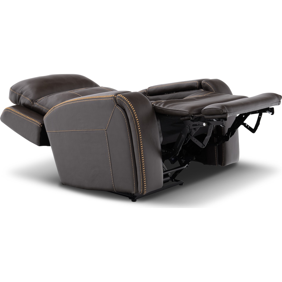  brown recliner   