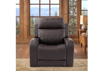  brown recliner   