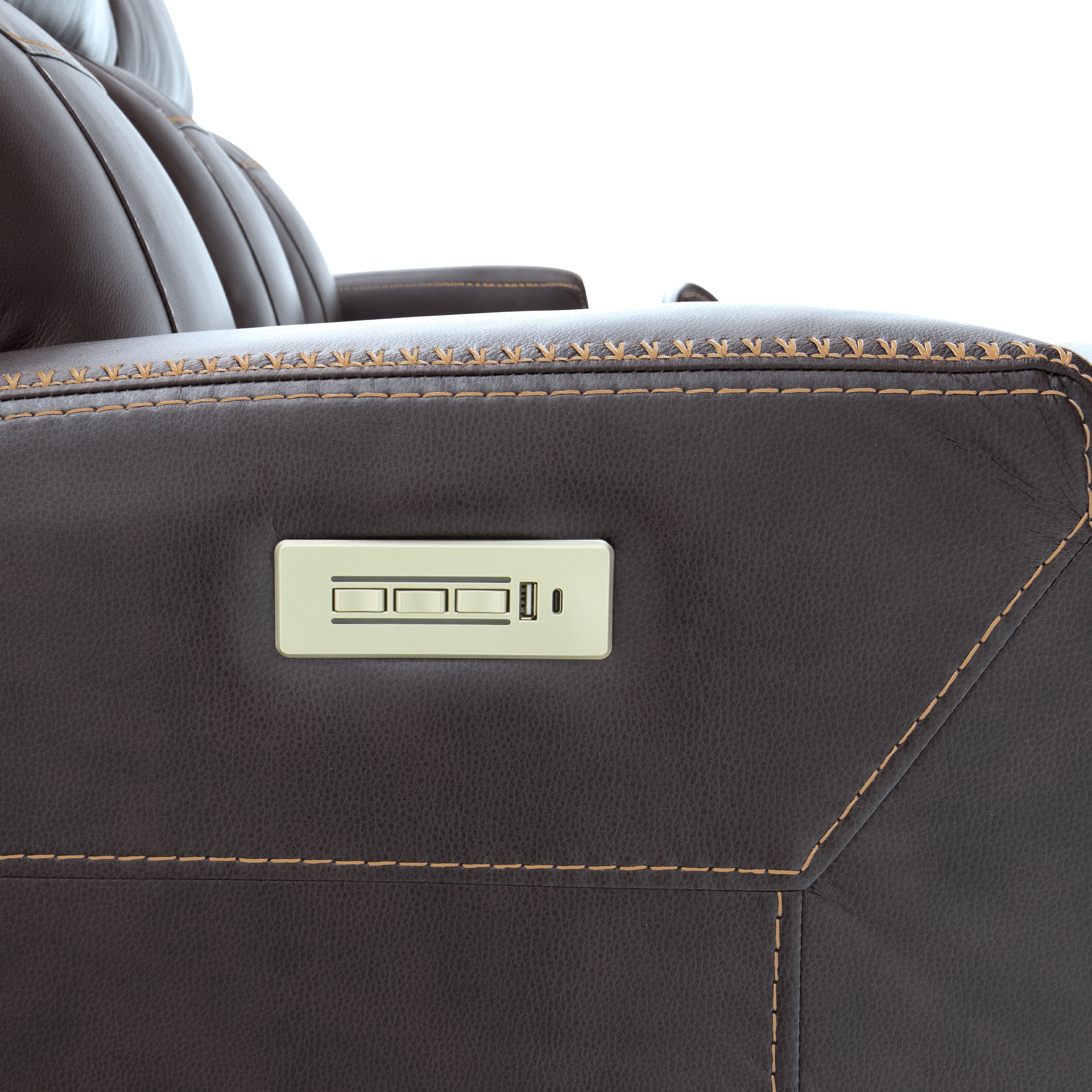 Commander Reclining Sofa H&M/Sound