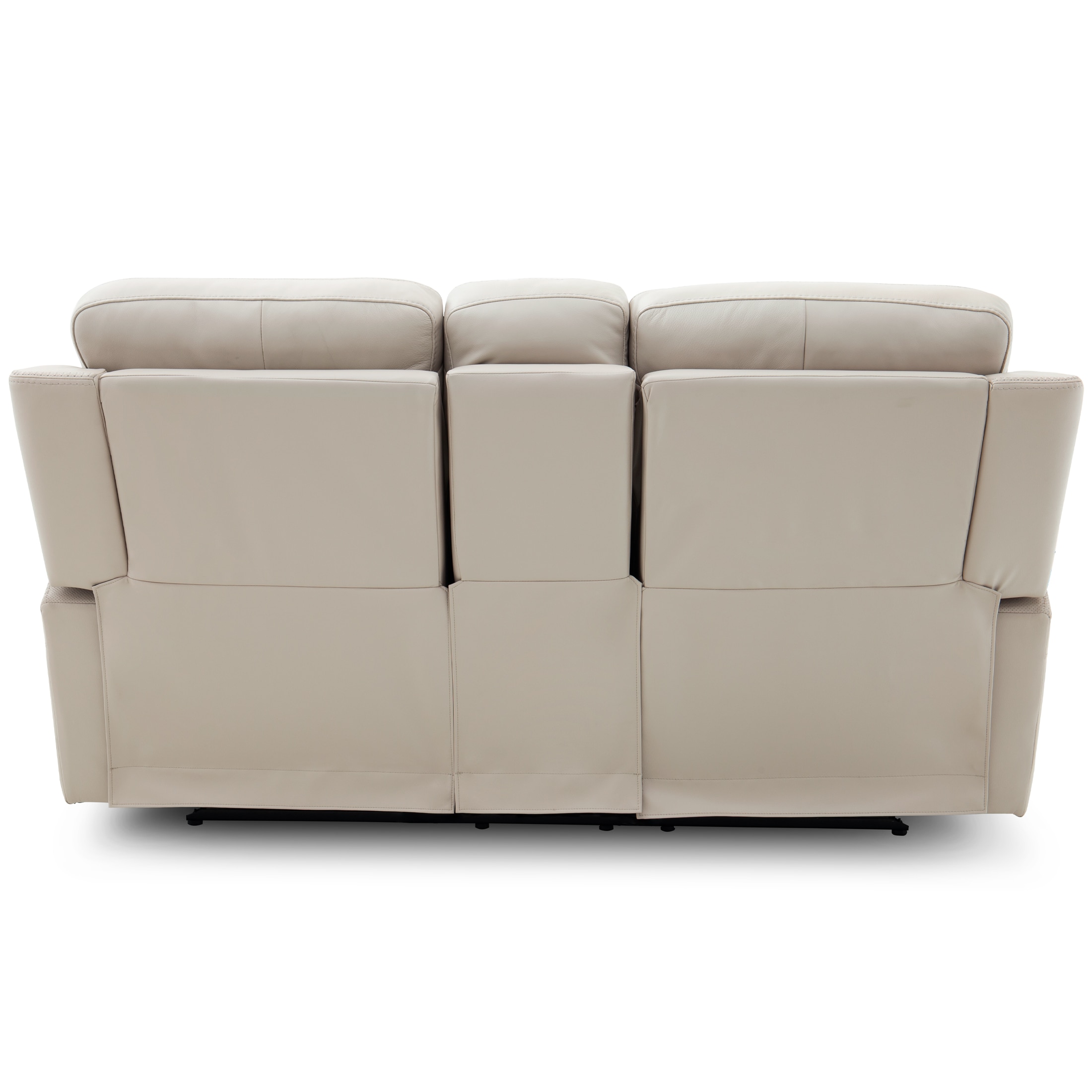 24 3 LOVEです！ Ellesophas Eve 59 in. Genuine Leather Dual Power Reclining