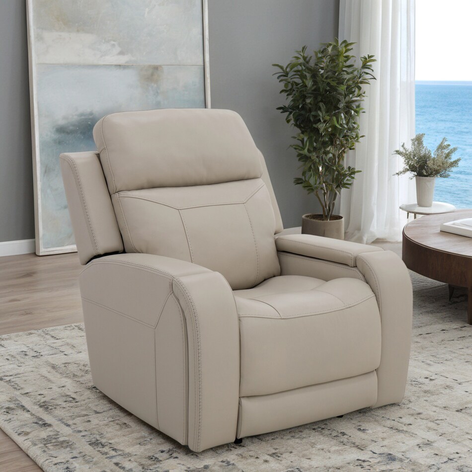  white recliner   