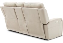  white loveseat   