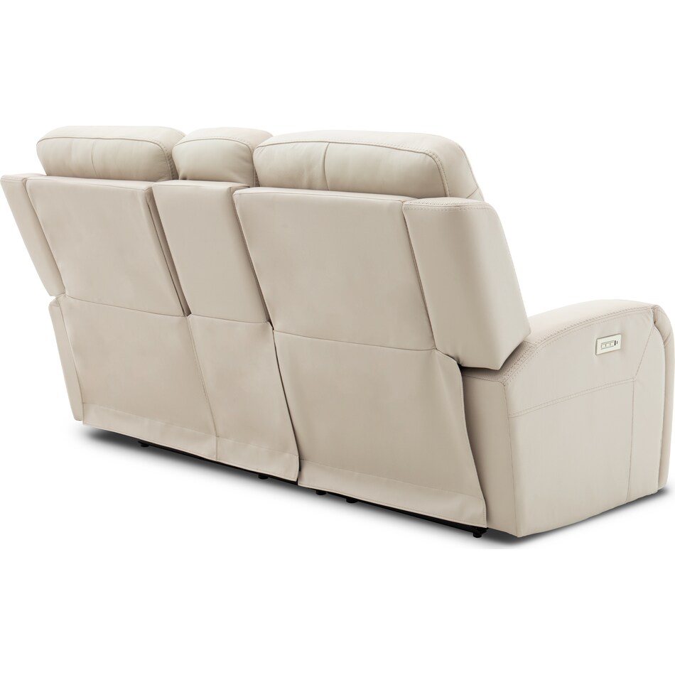  white loveseat   