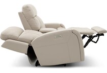  white loveseat   