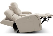  white loveseat   