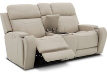  white loveseat   