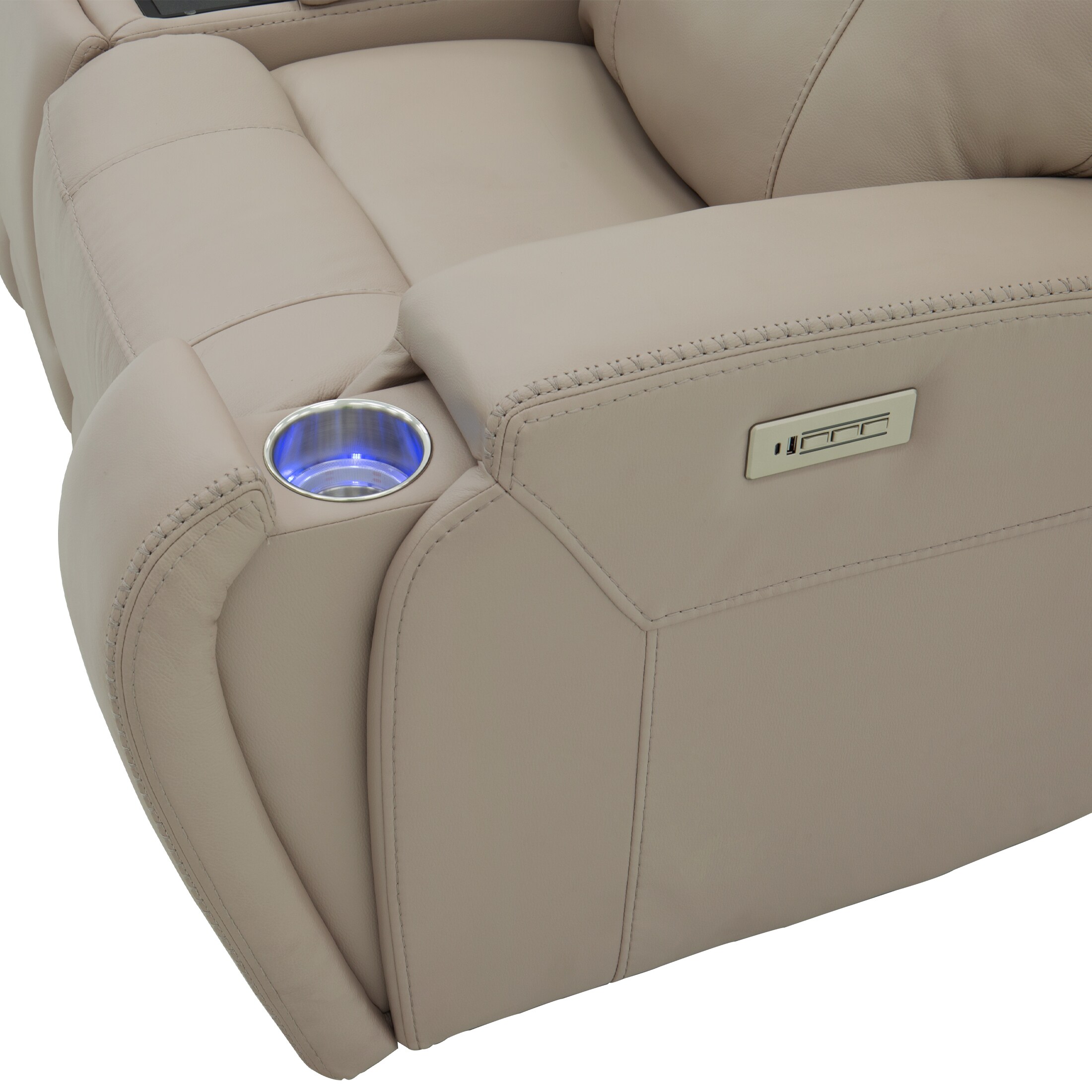 Commander Reclining Loveseat H&M/Sound