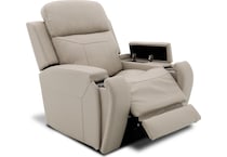  white recliner   