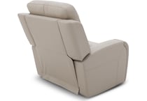  white recliner   