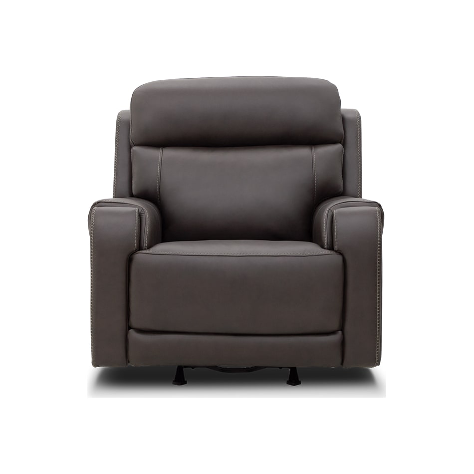  brown recliner   