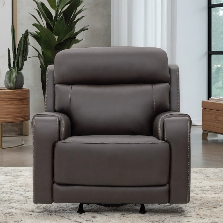  brown recliner   