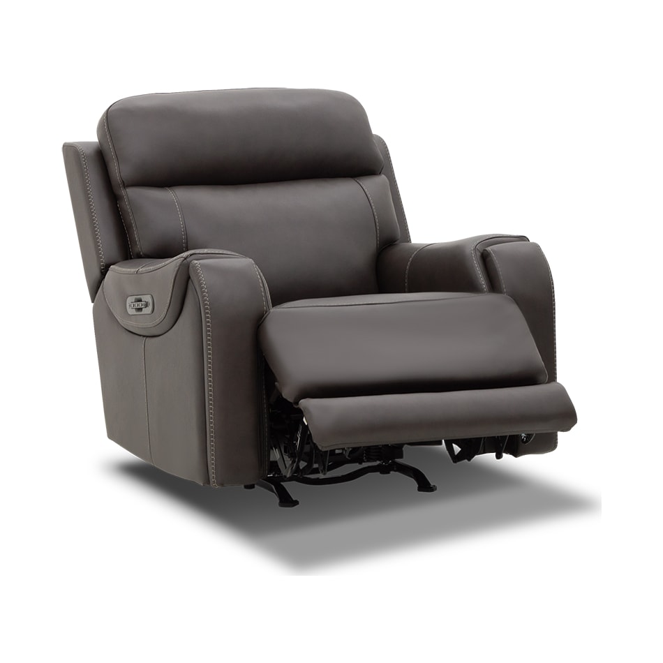  brown recliner   