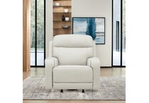  cream recliner   
